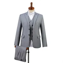 Мужская классическая, ретро текстурированная серая одежда свадебный подарок для свиданий