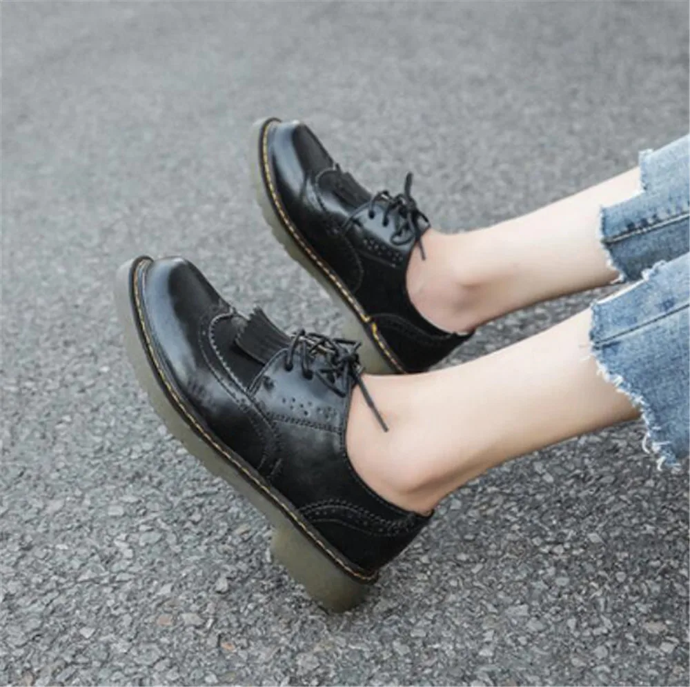 style 4 Черные туфли Лолиты школьная форма для японской средней школы обувь из искусственной кожи Косплей-платье лолиты обувь B379 - Цвет: style 4