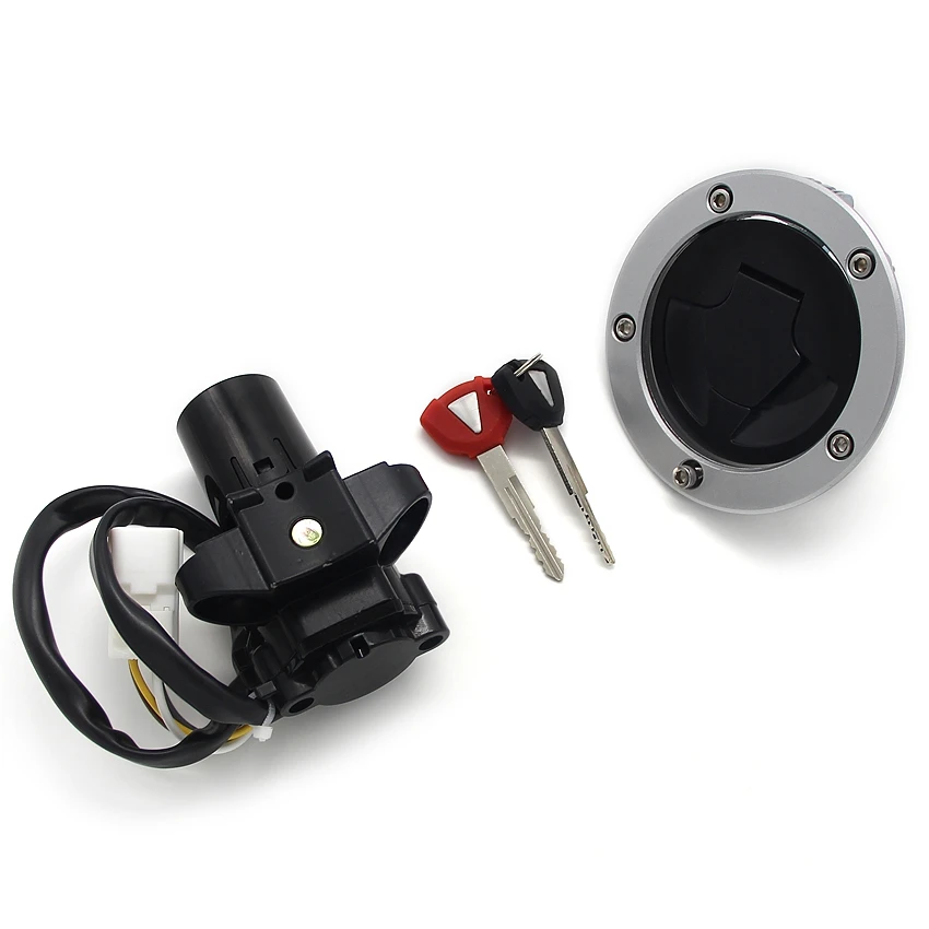 

Motorcycle Fuel Gas Ignition Switch Lock With Key Kit For Kawasaki EX650 Ninja 650 ER6F EX400 400R 51049-0714 27005-0552