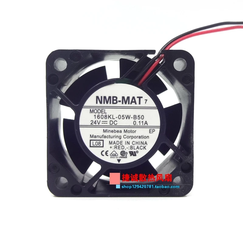 Ventola NMB 1608KL-05W-B59 40x40x20mm 24V 0.11A 3pin - Aperta Ma Mai Usata