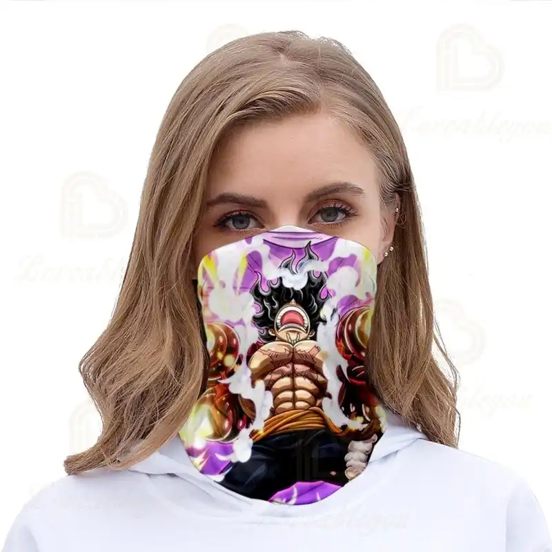 3d Printed Tokyo Ghoul Anime Bandanas Multifunctional Variety Face Towel Face Scarf For Running With Filters 