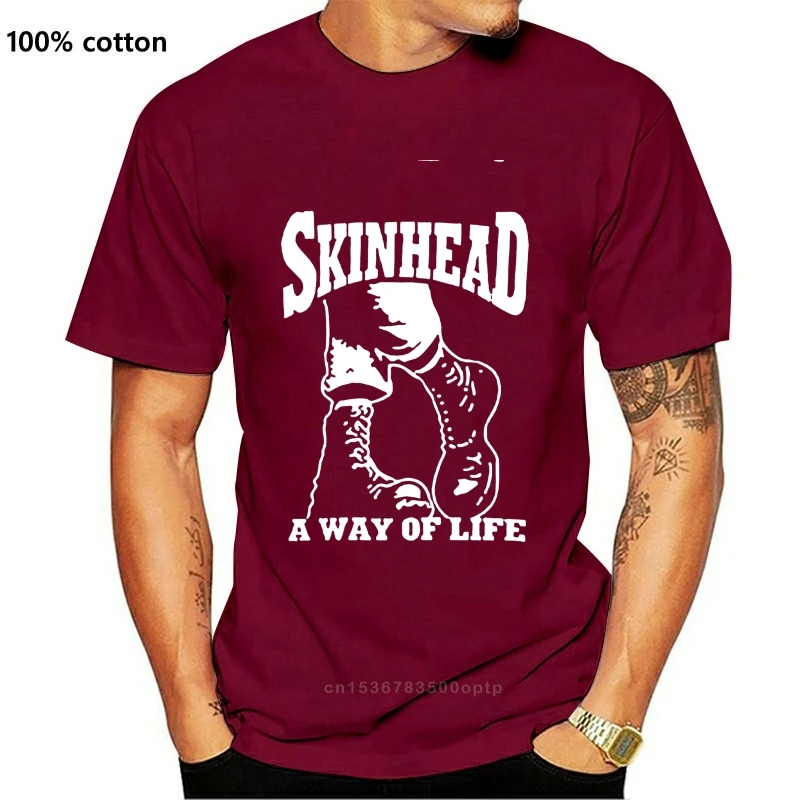 Новинка 2020 модная брендовая одежда Skinhead футболка-мод-Ska-скутер с круглым вырезом |