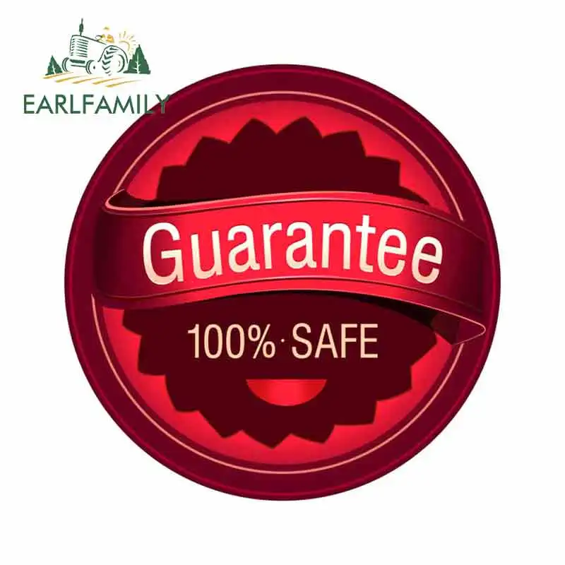 

EARLFAMILY 13cm x 9.7cm Badge Graphics Car Stickers Bumper Trunk Truck Graphics Waterproof RV VAN 3D DIY Fine Decal Accessories