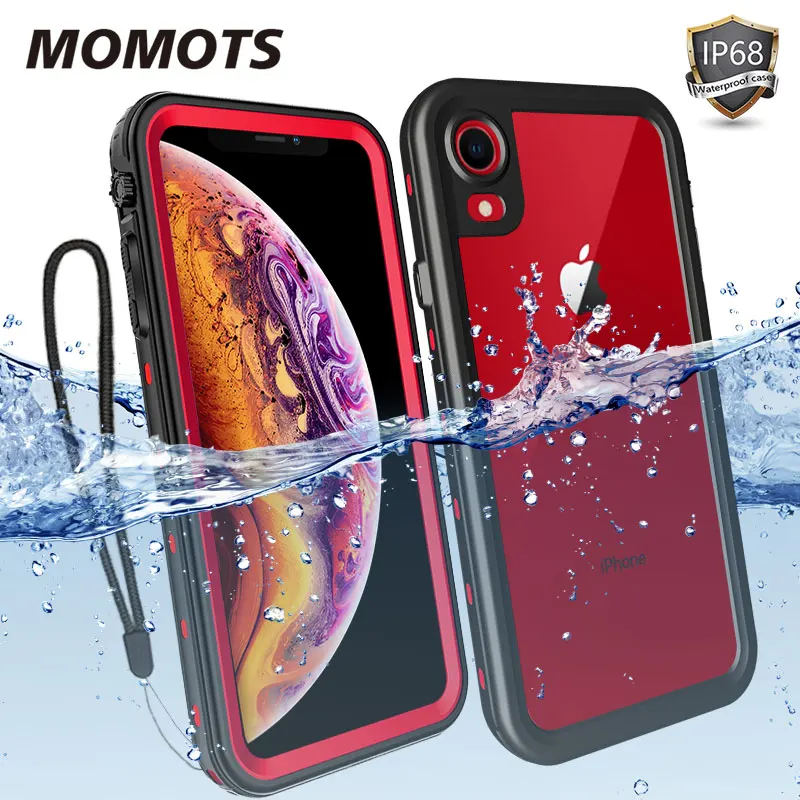 Водонепроницаемый ударопрочный чехол для iPhone 11 Pro MAX X XR XS с полной защитой на 360