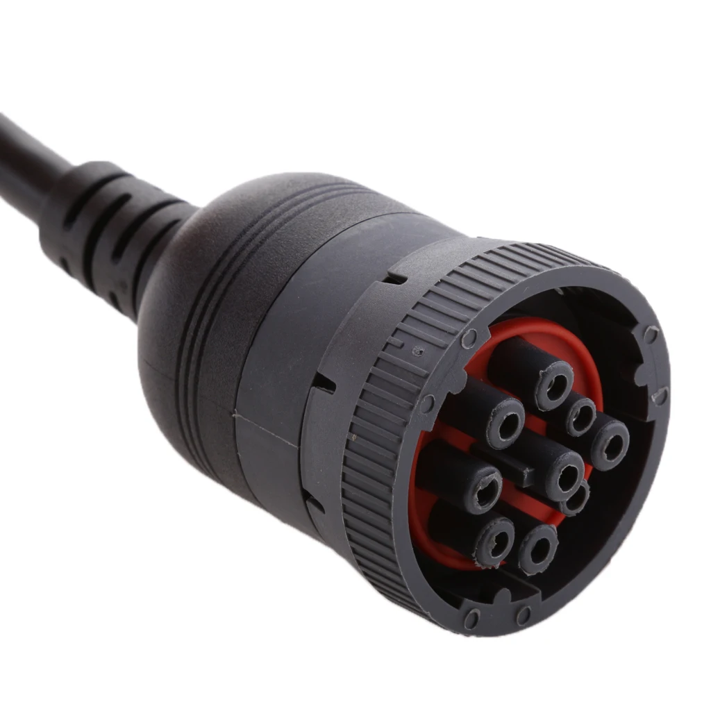 OBD2 Female 16 Pin to J1939 9 Pin Female Connector Truck Diagnostic Cable