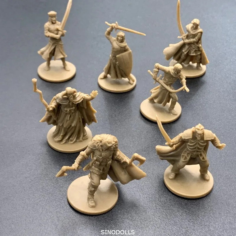 

Lot of 7pcs Dungeons Dragon Miniatures D&D Board Game figures DND Role-playing game model toy Set