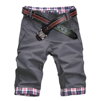 

2020 New Mens Shorts Fitness Casual Short Pants High Quality Shorts Men's Pocket Sports Shorts Knee Length Vintage