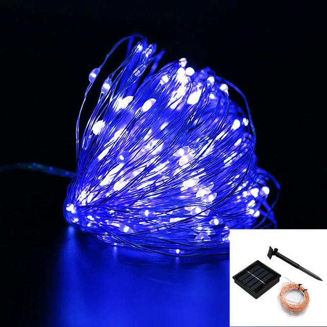 Outdoor Solar String Fairy Lights 10M 20M 30M LED Solar Lamps 100/200/300leds Waterproof Christmas Decoration for Garden Street solar powered fairy lights Solar Lamps