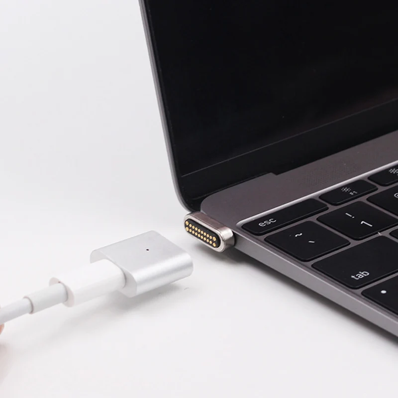 20 контактов магнитный USB C адаптер 4 к 100 Вт Быстрая зарядка для Macbook Pro Pixelbook SP99