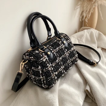 

New Brand Handbags Women Boston Bags Designer Fashion handbags Casual Crossbody Bag Korean Style Small Shoulder Messenger Bag