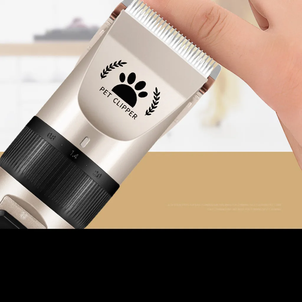 Электрическая машинка для стрижки домашних животных триммер груминга собак и