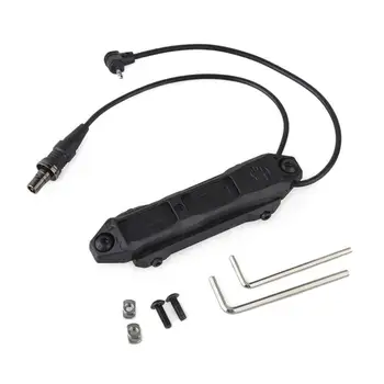 

1 Set Of Outdoor Tactical Flashlight Dual Control Rat Switch Double Tail Pressure Enhanced Pressure Flashlight Hunting Swit Q0S5