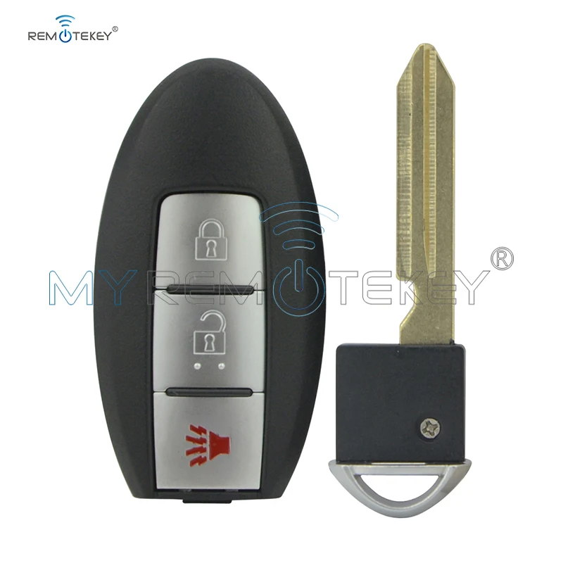 Smart key 3 button CWTWBU729 315mhz with ID46 chip smart keyless remote for Nissan remtekey remtekey kr55wk49622 smart key 3 button 315mhz id46 pcf7952 chip keyless go for nissan 370z key 2009 2019