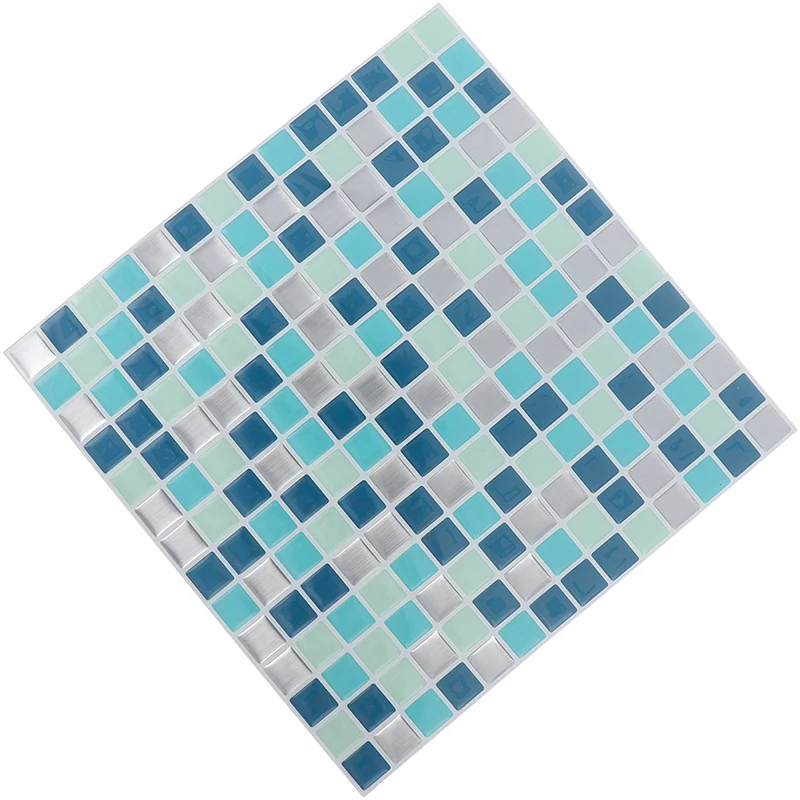 DIY Kitchen Bathroom wall Vinyl Self Adhesive Mosaic Tile Wall decal Sticker