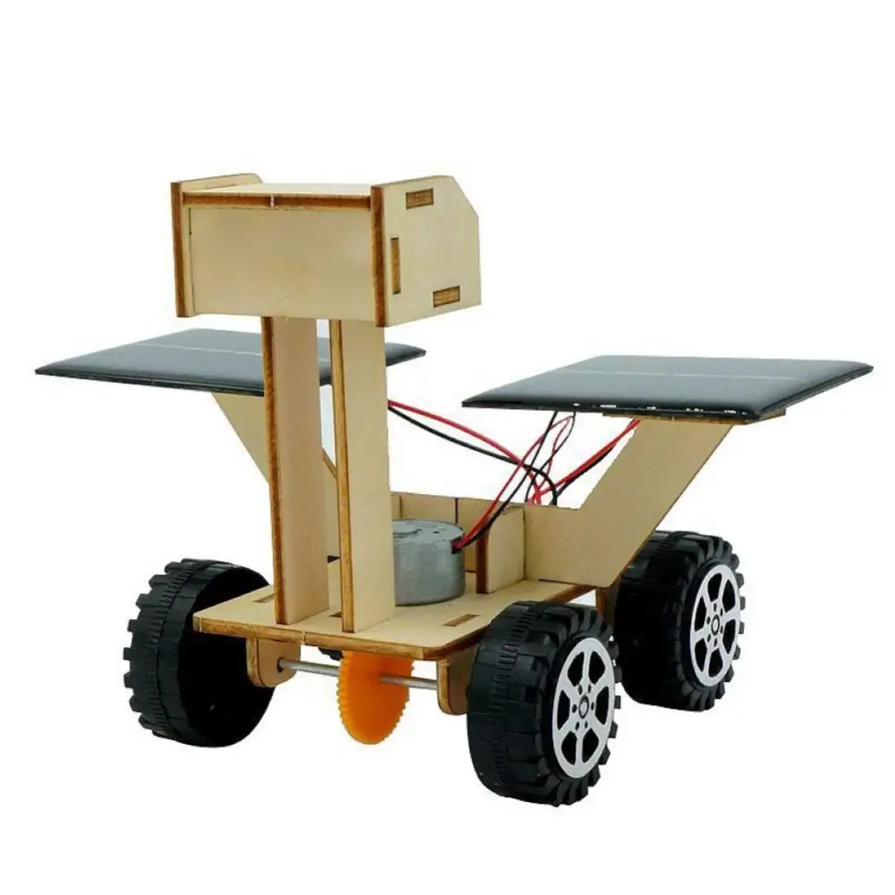 Детская сборка сделай сам модель робота на солнечной энергии Moon Rover научная
