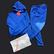 Aliexpress - Mens Tracksuits Two Piece Loose Sweatshirt Sweatpant Sporting Long Track Pants Sweat 2 Piece Tracksuits Outfits Solid Color Sets