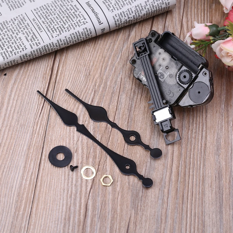 

Silent Pendulum Type Quartz Clock Movement Mechanism with Hands Motor DIY Replacement Repair Kit