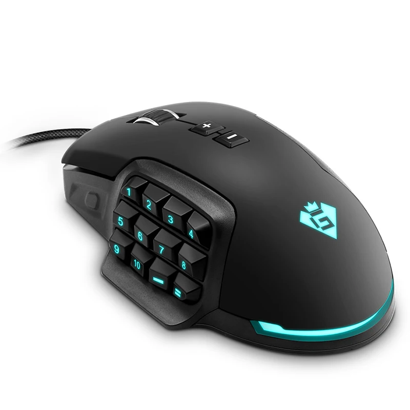 USB RGB Проводная игровая мышь 24000 DPI 16 кнопок программируемые игровые мыши