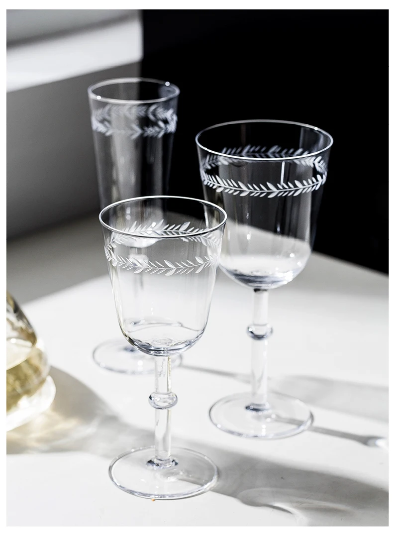 Ретро лазерное стекло с гравировкой Шампань стеклянный бокал для вина, кружка свадебное стекло es питьевой домашний декор отель посуда для вечеринки