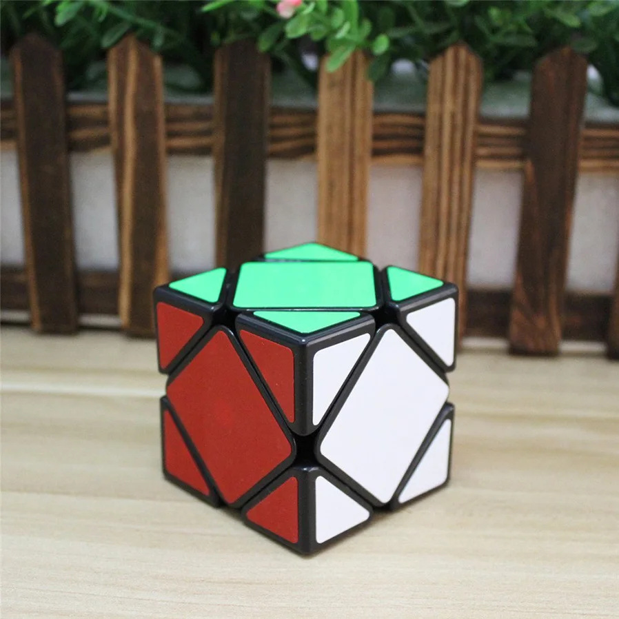 IQ-Cubes YJ GuanLong Skew Cube высокоскоростной куб головоломка магический Профессиональный обучающий и развивающий куб magicos детские игрушки