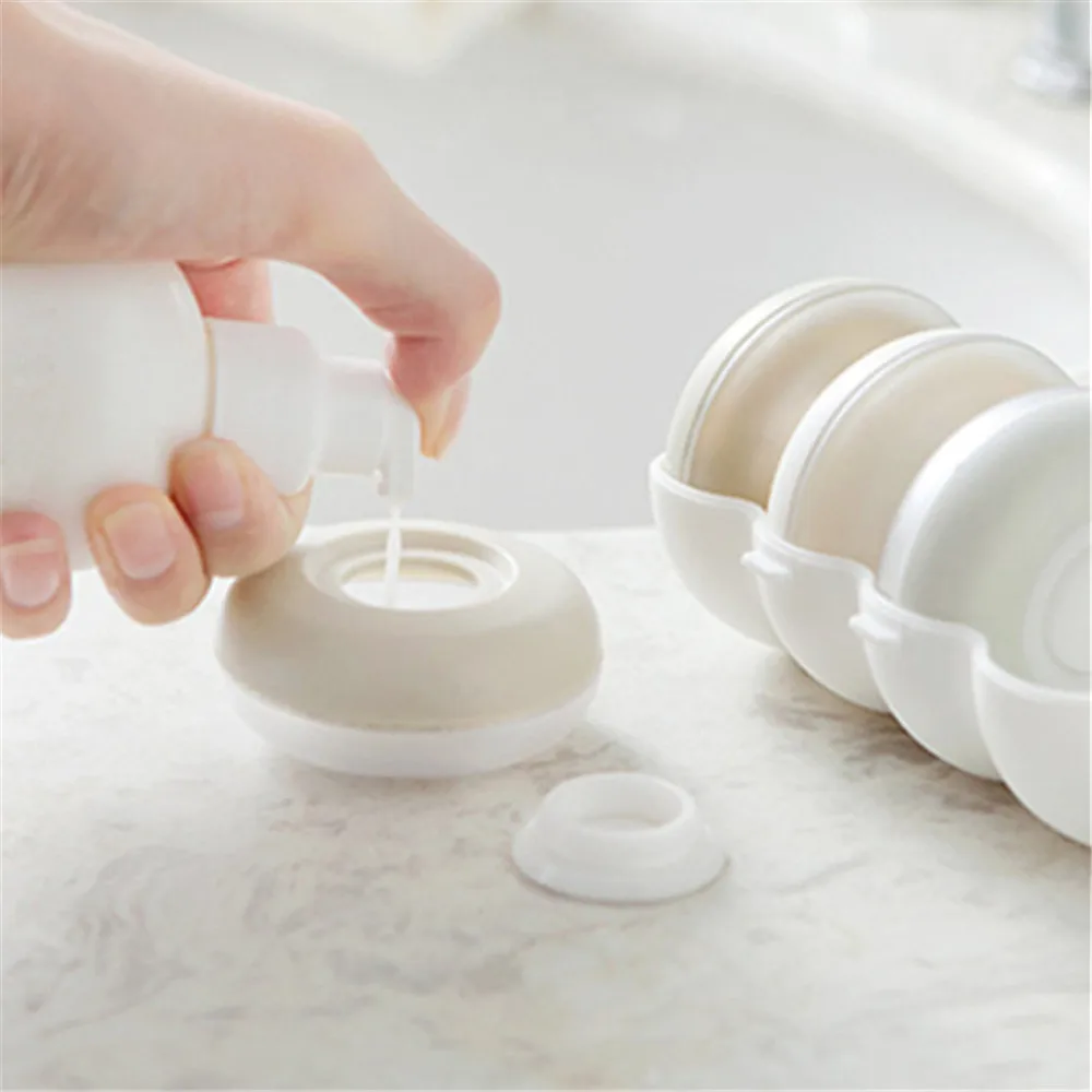 4 шт. портативная пустая Косметическая безвоздушная бутылка пластиковая