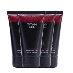 4 шт. русский Titan Gel, большой член Здоровье Мужчины Эфирное масло для увеличения, Xxl импортные внешний Применение, утолщение