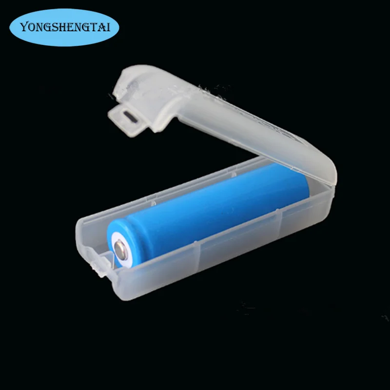 10Pcs Plastic 1x18650 Battery Box Organizer 18350 Case Holder 17670 16340 Storage Boxes |