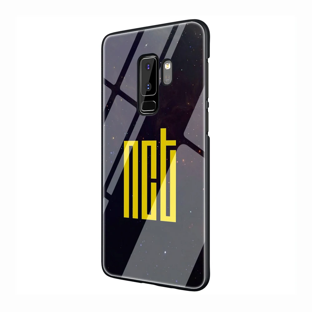 EWAU NCT 127 Kpop мальчик группа закаленное Стекло Телефон чехол для Galaxy S7 edge S8 9 10 Plus, Note 8, 9, 10, A10 20 30 40 50 60 70 - Цвет: G2