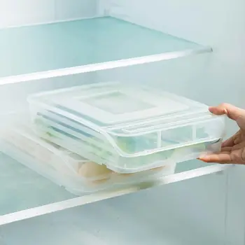 

15 Grid Eggs Holder Eggs Dispencer Dumpling Box Refrigerator Food Storage Box Container Space-saving Eggs Boxes Organizer