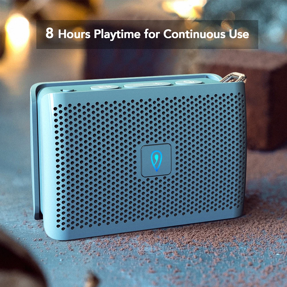 Портативная Bluetooth Колонка DOSS Genie IPX4 миниатюрная Беспроводная колонка стерео со