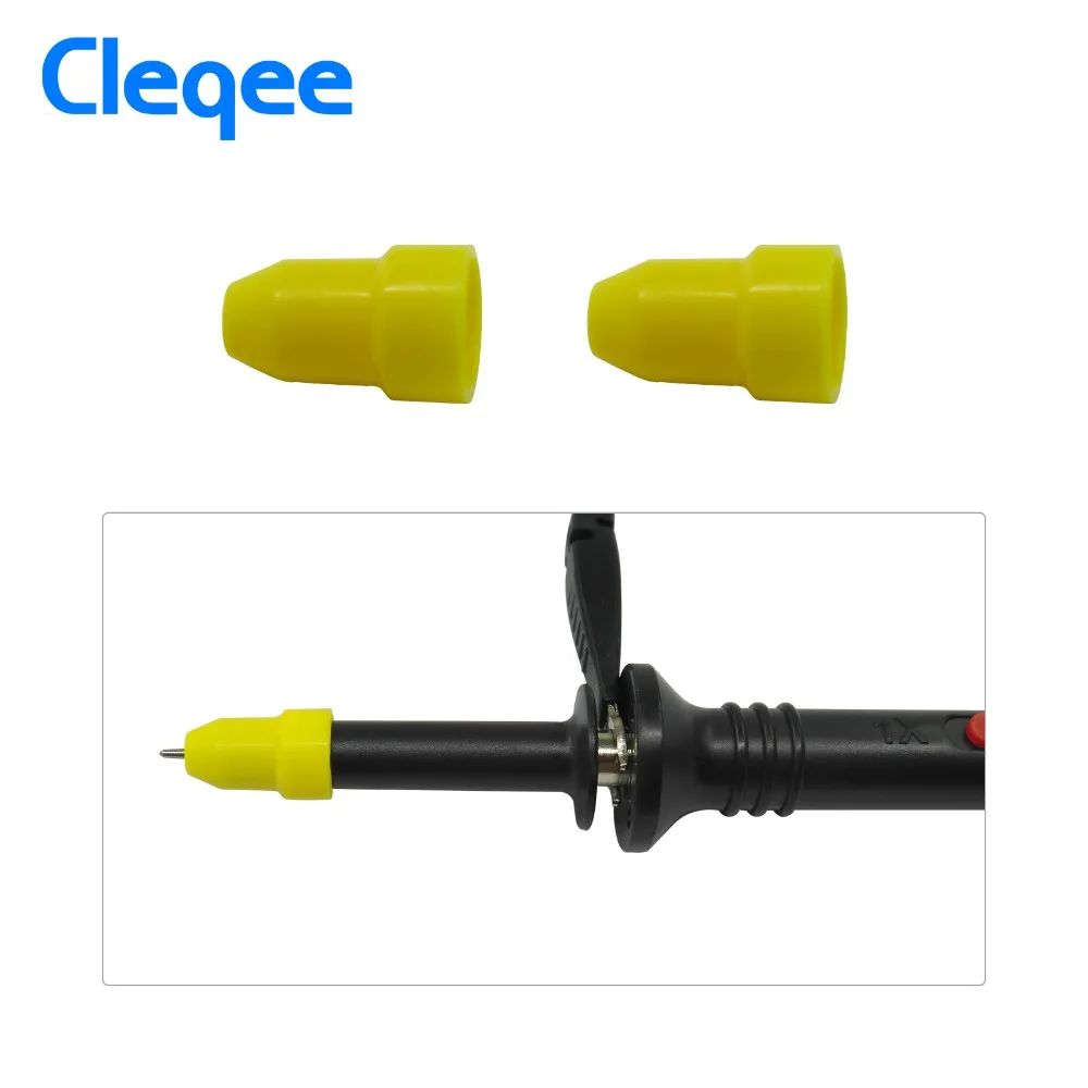 Cleqee P90 осциллограф Аксессуары для зондов крышка acitance неиндуктивная отвертка Марка цветные кольца IC крышка совместима с зондами