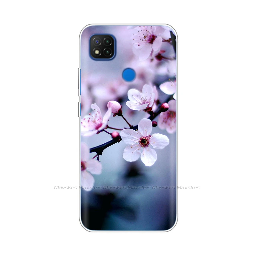 xiaomi leather case case 6.53 ''Cho Xiaomi Redmi 9C Ốp Lưng Silicone Mềm Lưng Điện Thoại Cho Xiaomi Redmi 9C NFC Ốp Lưng Nhựa TPU trên Redmi9C 9 C Funda Para xiaomi leather case custom Cases For Xiaomi