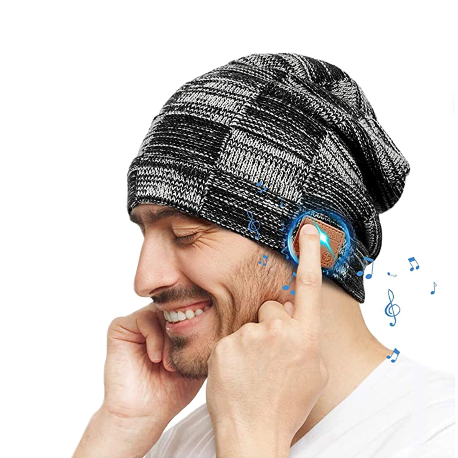Зимняя Bluetooth-шапка наушники стерео Спортивная Музыкальная гарнитура