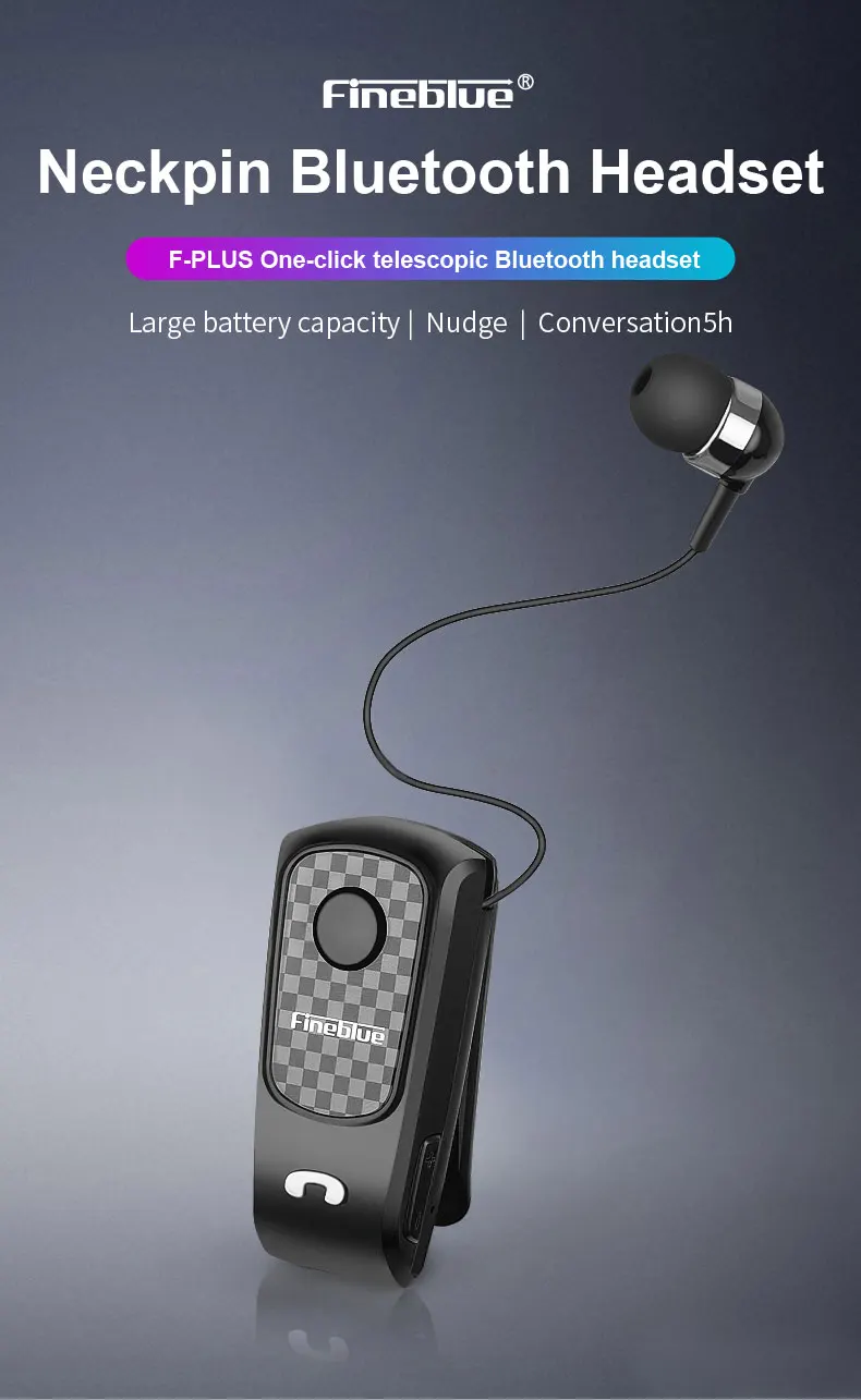 100 шт., Fineblue F Plus, Bluetooth, беспроводные наушники, звонки, напоминают вибрацию, износ, гарнитура, наушники, через DHL