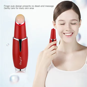 

Electric Eye Roller Massager Vibration Warm Therapy Face Massager Anti Wrinkle Removal Eye Pouch Dark Circle Mini Beauty Machine
