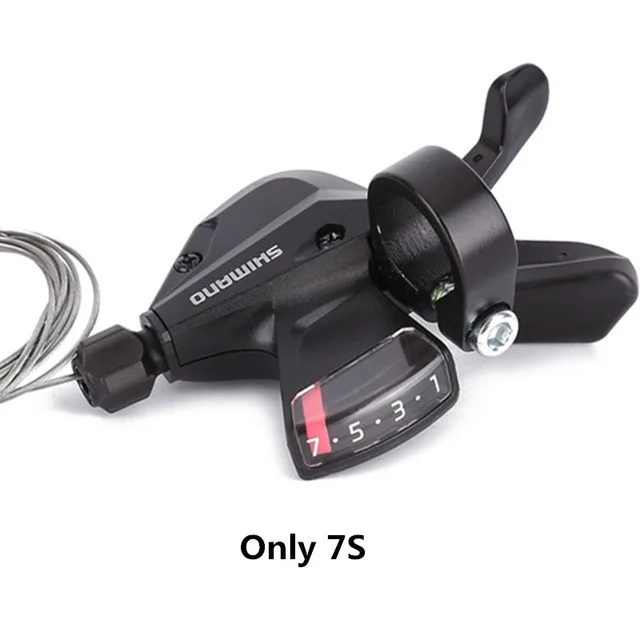 Oniy 7S SHIMANO ALTUS SL-M310 относится к горному велосипеду 3 S/7 S/8 S скорость Сплит циферблат Трансмиссия черный - Цвет: Oniy 7S