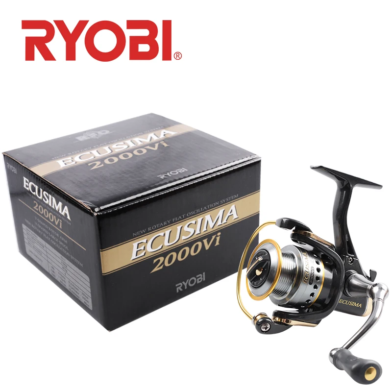 Рыболовная спиннинговая катушка RYOBI ECUSIMA VI 2000/3000/4000/6000/8000 4 шарикоподшипника