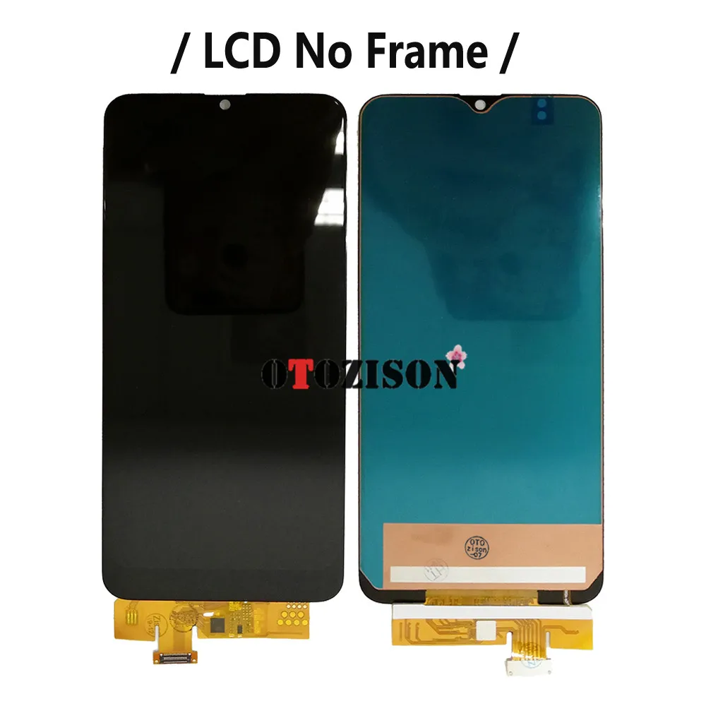 Фото A20 ЖК-дисплей с рамкой для Samsung Galaxy A20 2019 ЖК SM-A205F/DS SM-A205FN дисплей A205 A205YN A205G с цифровым преобразователем сенсорного ввода в 6,4