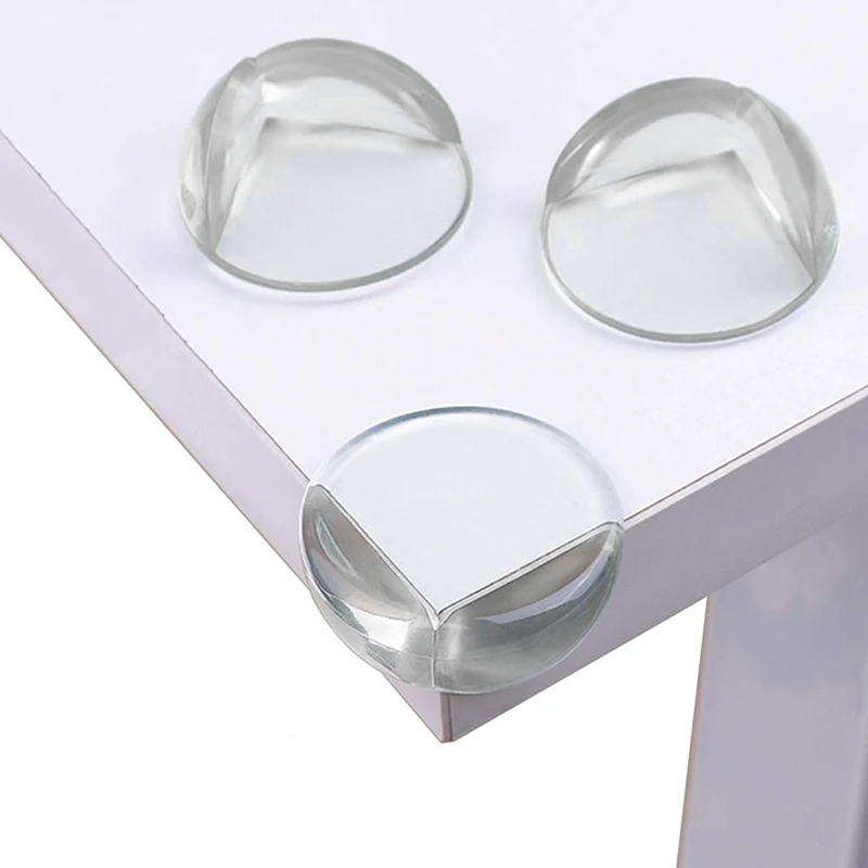 Creative Gadget New Safe Table Corner Protection PVC Corner Protection Child Table Thick Transparent Ball Anti-Collision Angle