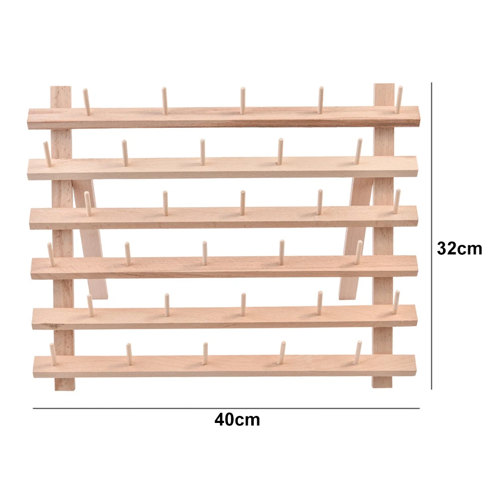 30 осевая домашняя Складная катушка DIY Деревянный инструмент вышивка шитьё Органайзер Хранение держатель поставки экономия пространства полировка резной шкаф
