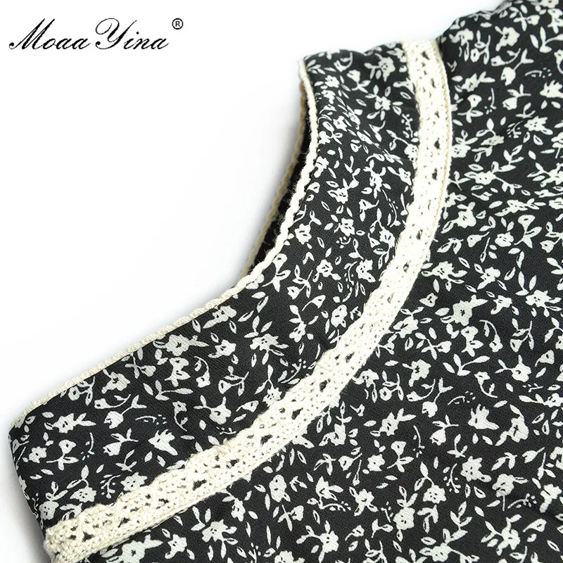MoaaYina Fashion Designer dress Spring Autumn