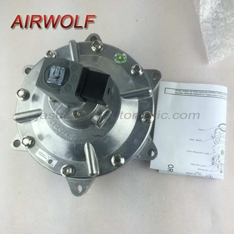 GOYEN CA102MM 4 дюйма алюминиевый сплав Импульсный еще клапан DC24V AC220V AC110V