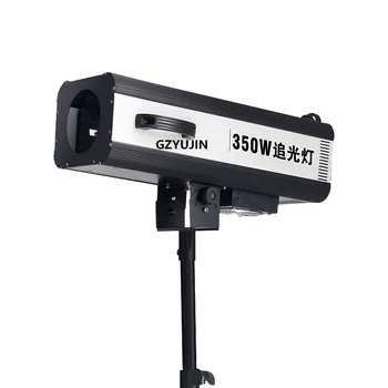 

Stage Lighting 350w LED Follow Spot Light with Flycase for Wedding Light Event