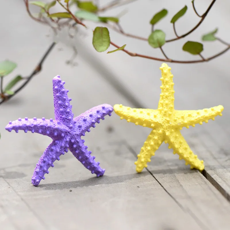 

Resin Starfish Models Cartoon Anime Figure Creative Succulents Assembly Ornaments DIY Crafts Pendant Materials Figma Gifts Toys