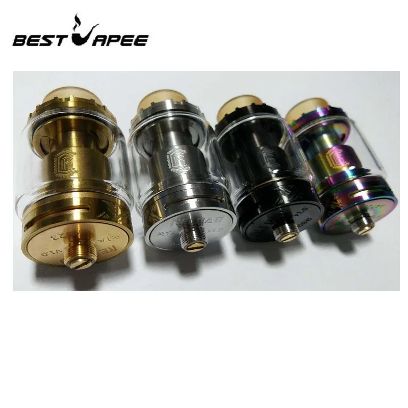 

Original RTA Rebuildable Atomizer 510 thread Refilling Tank for Mechanical Box Mod battery Vaporizer ecigs Pen VS reload RTA RDA