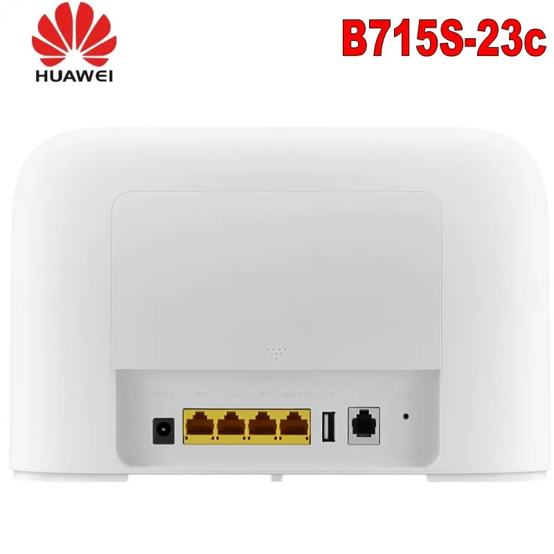 Лот из 10 шт. huawei B715s-23c 4 аппарат не привязан к оператору сотовой связи Cat9 Band1/3/7/8/20/28/32/38 B715 CPE 4G Wi-Fi маршрутизатор PK B315 E5186