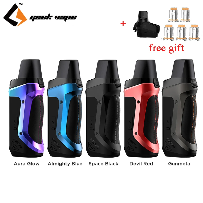 Оригинальный набор Geekvape Aegis Boost Pod Mod емкость 3 7 мл подходит для катушек KA1 0 6ohm с