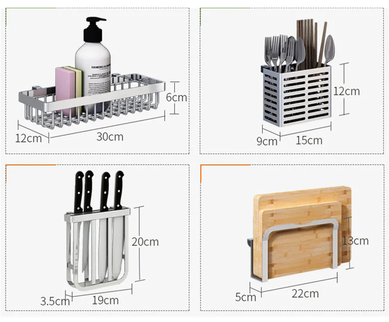 Кухонный Органайзер из нержавеющей стали, кухонная тарелка, посуда, столовые приборы, чашка, сливная стойка, кухонная полка, сушилка, слив, держатели для хранения