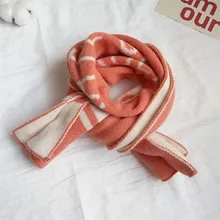 Горячая Распродажа, зимний шейный платок для женщин и детей, хлопковый шарф для малышей, Осень-зима, теплые мягкие шарфы для мальчиков и девочек, вязанный z3