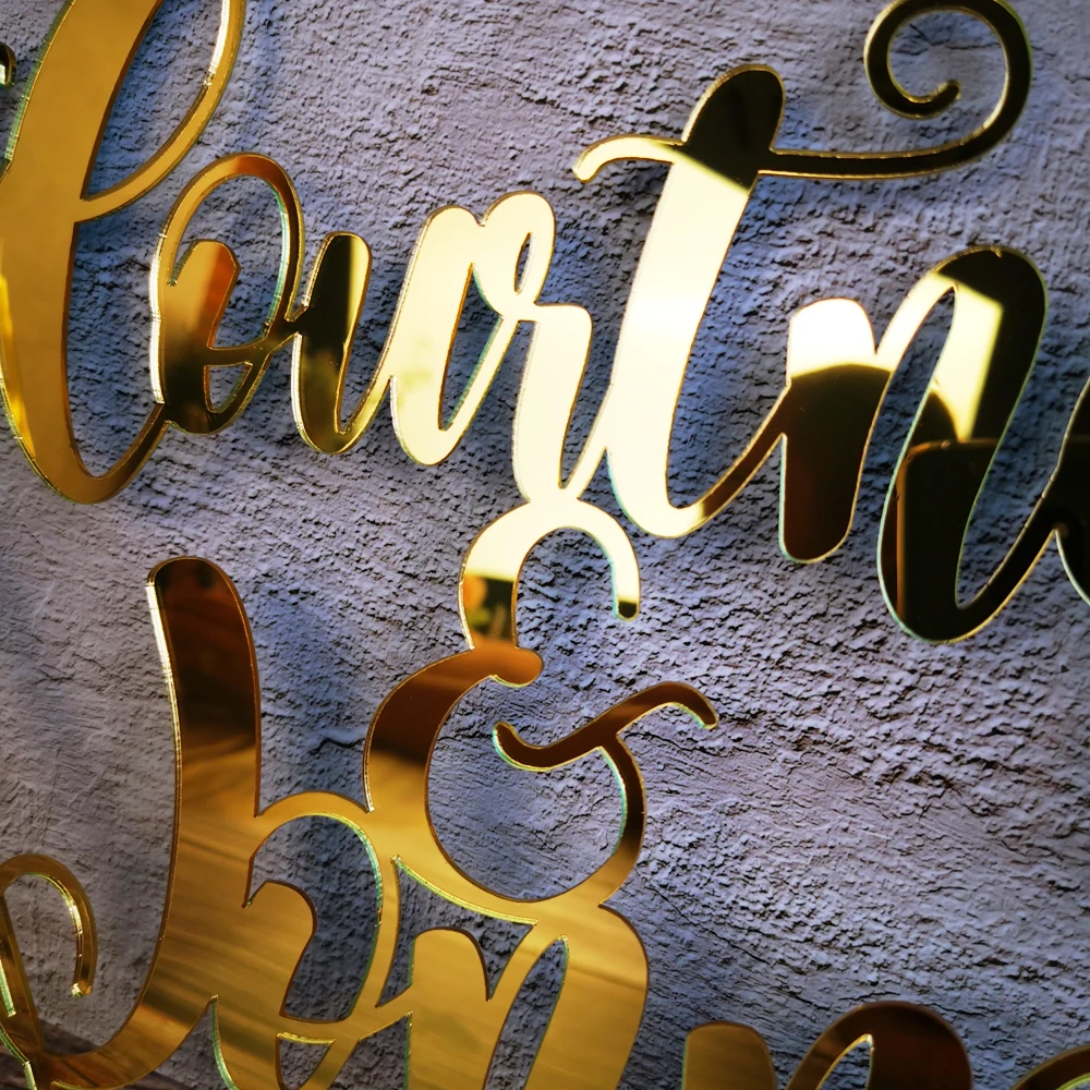 Custom wedding sign Hoop,Photo Prop Wall Sign For Bride & Groom Personalized Wedding Sign Hoop Style Name Acrylic Decor,Reception Decor (4)